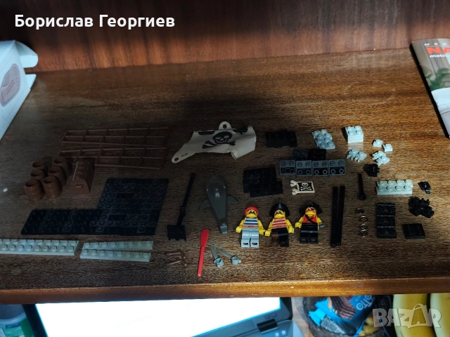 Лего 6261 lego pirates raft raiders 1992 г