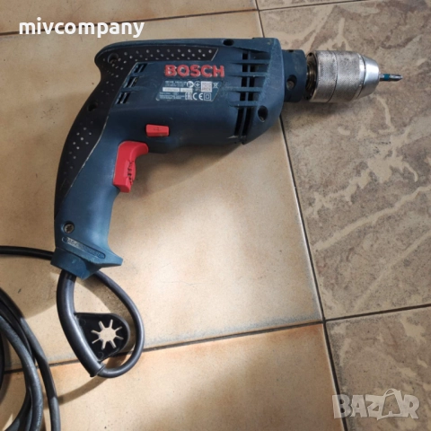 Елекрическа Бормашина Bosch GSB 13 RE, снимка 5 - Бормашини - 52447736