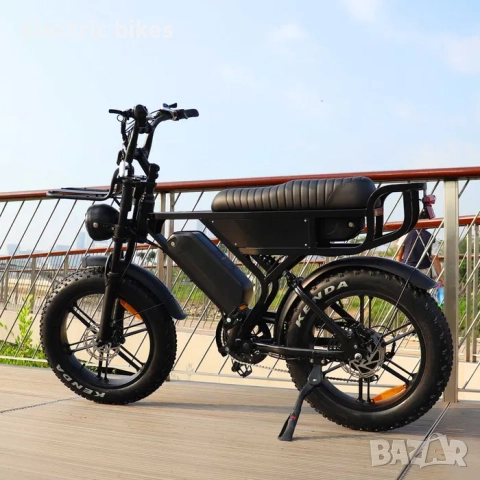 Електрически велосипед X90 MAX – 20″ Fatbike, ДВОЙНА БАТЕРИЯ, 48V 26Ah, 750W