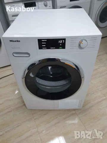 UK - Wi-Fi - Miele T1 EcoSpeed Green Performance Сушилня с Термопомпа и Аларма Миеле, снимка 5 - Сушилни - 55996329