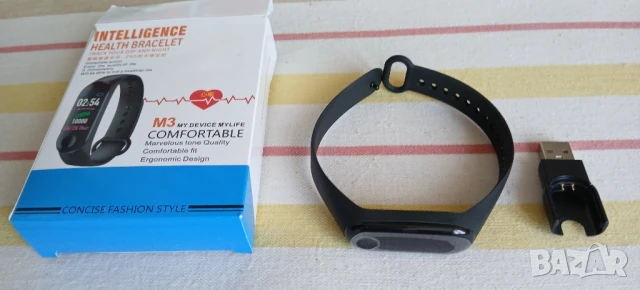 Крачкомер и пулсомер с часовник-гривна за ръка., снимка 3 - Смарт гривни - 51082335