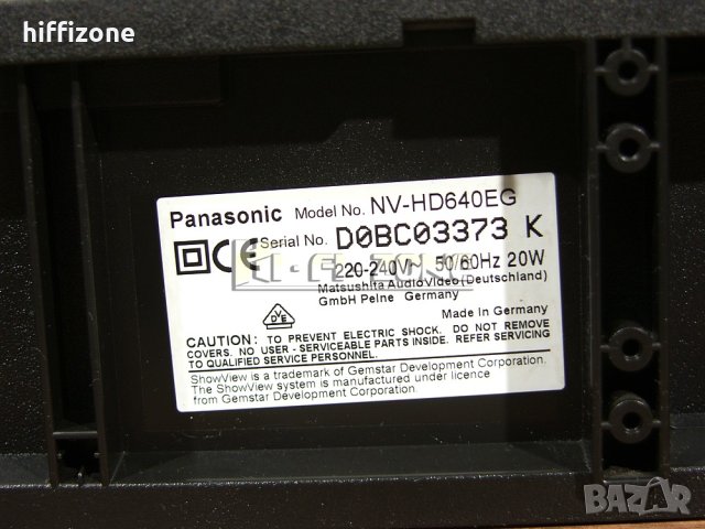  Видео Panasonic nv-hd640 , снимка 8 - Плейъри, домашно кино, прожектори - 40263796