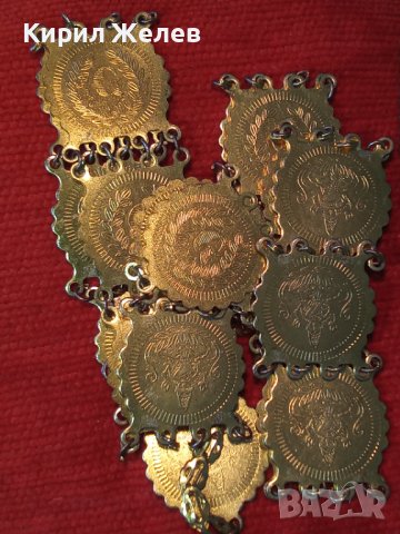 БУДИСТКА ТИБЕТСКА РЯДКА КОЛЕКЦИОНЕРСКА ПОЗЛАТЕНА ТРАДИЦИОННА ОГЪРЛИЦА от БЛАГОРОДНА СТОМАНА 8392