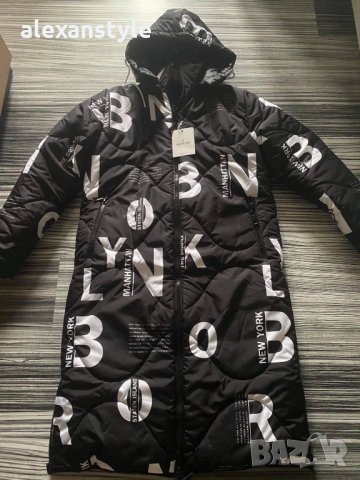 Двулицево дамско дълго яке/реплика/, снимка 2 - Якета - 34840413