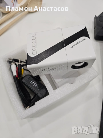 Мини проектор F1 LED – Full HD 1080p, HDMI / USB / AV, картина до 60", снимка 5 - Друга електроника - 53646443