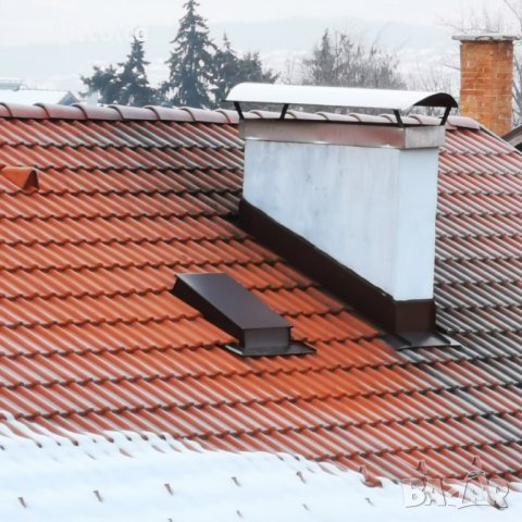 Капандура за покрив - с капак тип пързалка, от поцинкована ламарина, снимка 17 - Ремонти на покриви - 26744987
