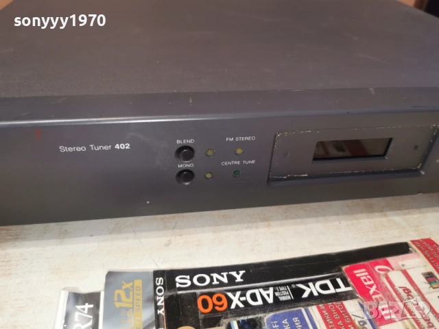 NAD 402 TUNER-ВНОС GERMANY 0703261938LCHERY1, снимка 10 - Ресийвъри, усилватели, смесителни пултове - 53749006