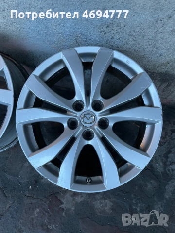 18 цола Мазда 5х114,3 мм, снимка 3 - Гуми и джанти - 53485952