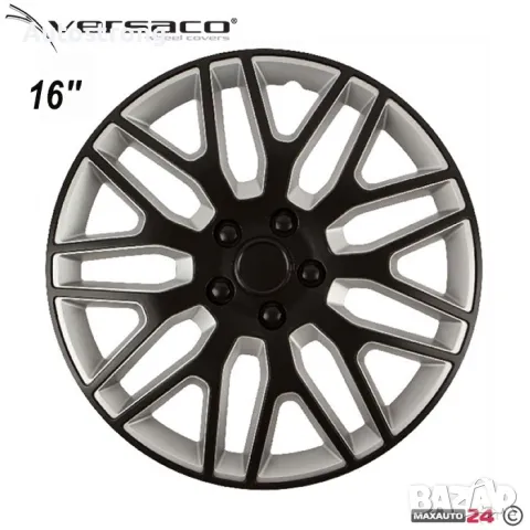 Тасове за джанти 16'' Versaco Dakar Black/Silver, снимка 1