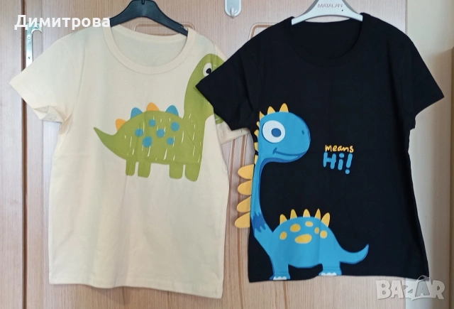 Чисто нови тениски 6бр размер 134см, снимка 2 - Детски тениски и потници - 53629728