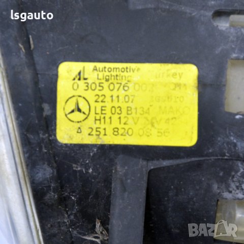 Десен халоген Mercedes-Benz C-Class 204 (W/S/C) 2007-2014 ID:108765, снимка 3 - Части - 41928565