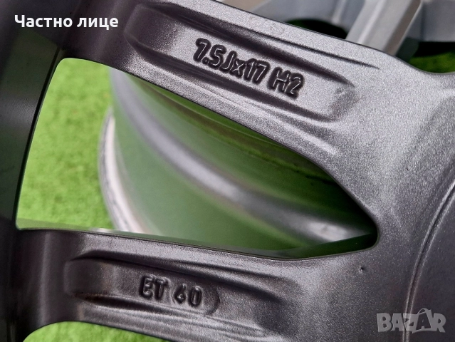 Продавам 4бр 17-ки джанти за Фолксваген Пасат, Тигуан, Шаран, Голф 5,6,7, Туран , снимка 10 - Гуми и джанти - 52482440