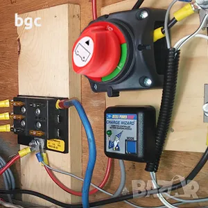 Ключ маса Превключвател Шалтер Прекъсвач Изолатор 12V до 50V 275 Aмпера, снимка 12 - Друга електроника - 48905125