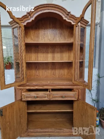 Масивна Витрина -внос от Германия! , снимка 6 - Секции и витрини - 49008201