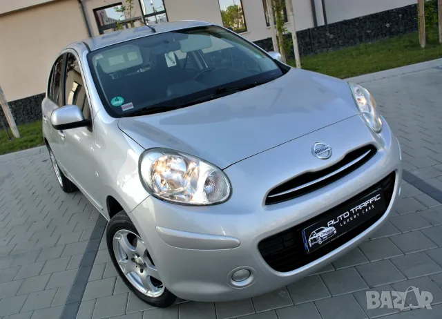 Nissan Micra 1.2i* РЕГИСТРИРАН* КЛИМАТРОНИК* АВТОПИЛОТ* ЕВРО 5, снимка 6 - Автомобили и джипове - 55968382