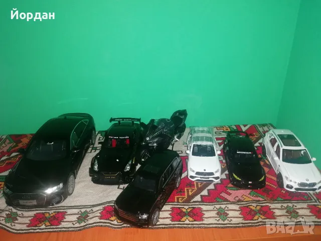 Метални колички с отварящи се врати, работещи фарове и звук от двигате, снимка 9 - Колекции - 48802149