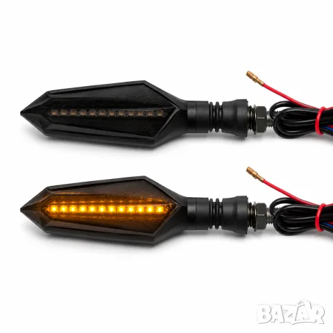 Комплект 12V LED мигачи с по 12 диода 2 броя