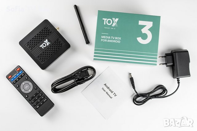 TOX3 TV Box - Новата ревизия! 4GB/32GB, Amlogic S905X4, 1Gbit - Ugoos TOX 3 ТВ Бокс, снимка 2 - Плейъри, домашно кино, прожектори - 39984372