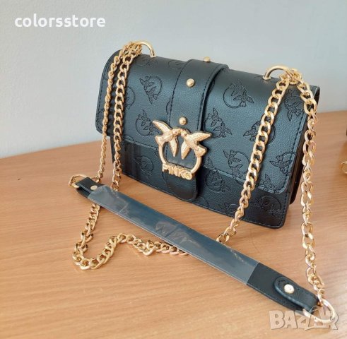 Луксозна Черна чанта код AF102, снимка 3 - Чанти - 39229783