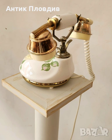 Декоративен винтидж телефон, снимка 5 - Декорация за дома - 53722343