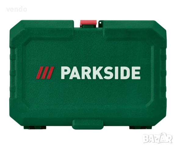 *ЧИСТО НОВ*PARKSIDE Комплект тресчотки с накрайници , снимка 4 - Гедорета - 53623679