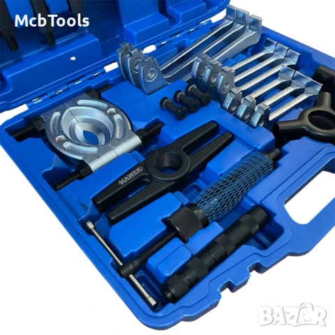 Хидравличен комплект скоби и сепаратор за лагери 10 тона HAWEK, снимка 3 - Други инструменти - 51102998