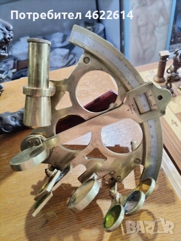 МОРСКИ СЕКСТАНТ , снимка 5 - Антикварни и старинни предмети - 53705572