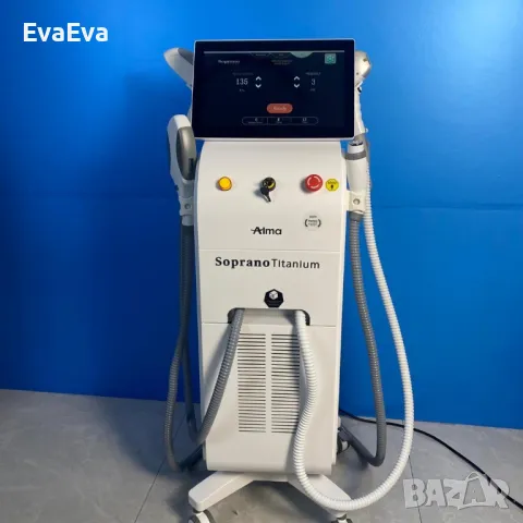 Alma Soprano Titanium лазер 3 в 1