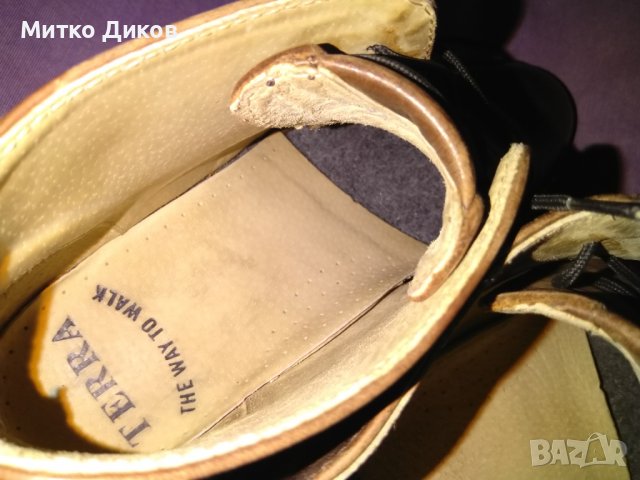 Женски боти маркови на  F M & B Тера Португалия дебела естествена кожа №39-40 стелка 25см, снимка 7 - Дамски боти - 39052678