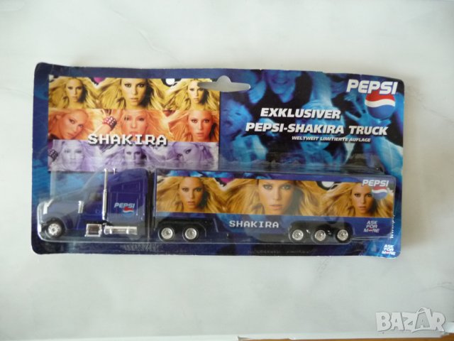 Пепси Камион Шакира Pepsi Shakira лимирано камионче ново