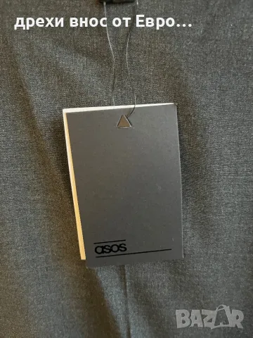 ASOS Plus size W42 L32 официален мъжки панталон, снимка 3 - Панталони - 49327089