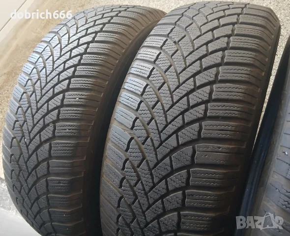 205/55/16 зимни гуми Bridgestone DOT2821 6.5мм 120 евро, снимка 4 - Гуми и джанти - 56017023