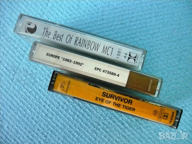 Rainbow, Europe, Survivor - лицензирани аудио касети, снимка 2 - Аудио касети - 55544455
