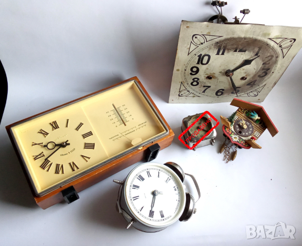 Стари часовници, снимка 4 - Антикварни и старинни предмети - 44742398
