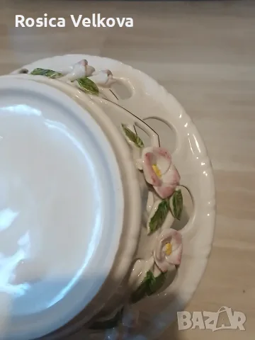Красива порцеланова купа FENA , снимка 8 - Антикварни и старинни предмети - 56004199