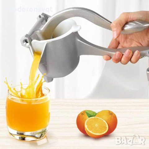 Ръчна алуминиева цитрус преса Fruit Press, снимка 4 - Аксесоари за кухня - 41946738