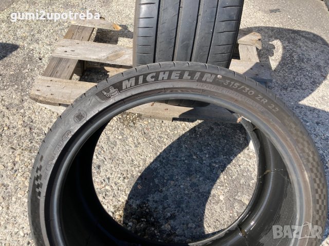 315/30/22 Мишелин Пилот Спорт 4с 2020г 4,5+мм BMW, снимка 9 - Гуми и джанти - 40551128