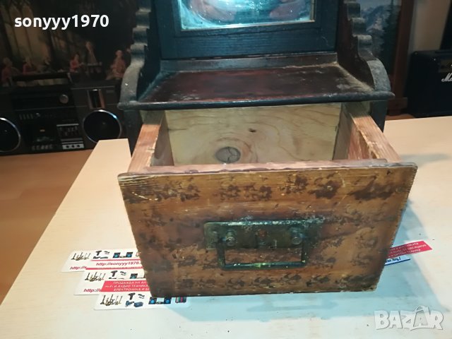 АНТИКА СТАРО ОГЛЕДАЛО С ЧЕКМЕДЖЕ 0605231929, снимка 6 - Антикварни и старинни предмети - 40612607
