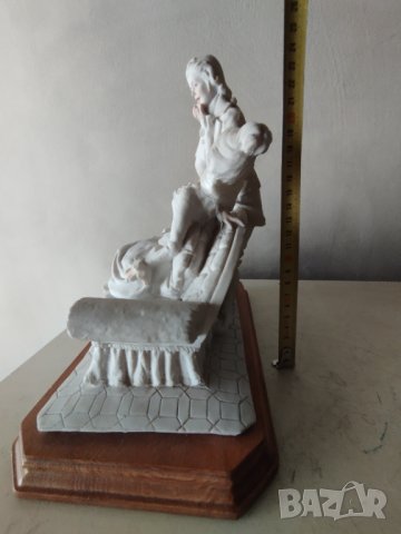 статуетка,фигура-бароков мотив, снимка 2 - Други ценни предмети - 41977995