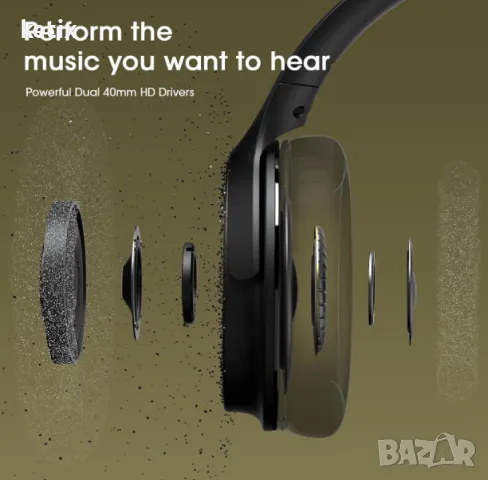 Безжични Bluetooth слушалки DOQAUS, снимка 6 - Слушалки и портативни колонки - 48492183