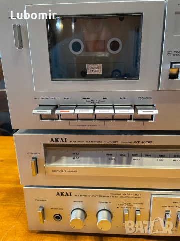 AKAI-тунер,дек и усилвател, снимка 3 - Декове - 40079821