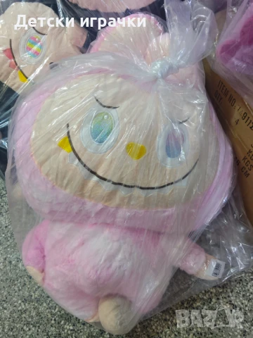Плюшена играчка Лабубу 80см, плюш 100см, Labubu аниме, снимка 8 - Плюшени играчки - 51145243