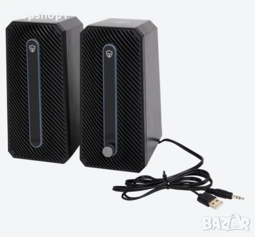 Геймърски високоговорители Battletron RGB светещи , снимка 3 - Тонколони - 50737274