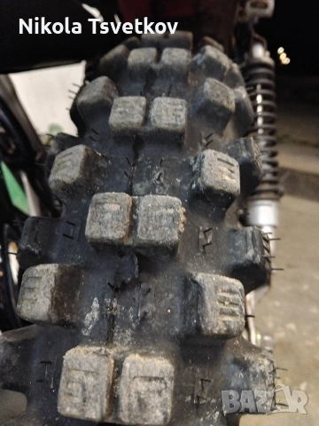 100/100-18 Michelin, снимка 2 - Гуми и джанти - 53768556