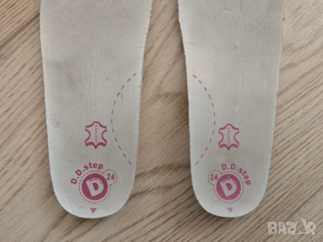 D.D. Step "First Step", размер 24 - кожени обувки, цвят лилав, снимка 4 - Детски обувки - 52951126