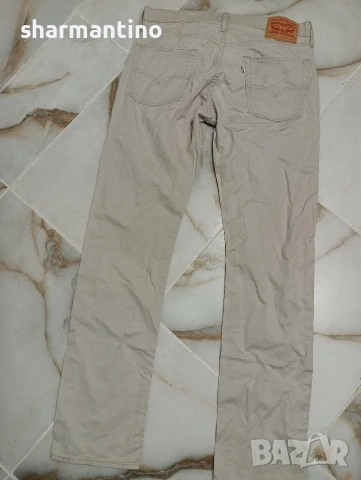 Levis Original памучен панталон 32x34, снимка 2 - Панталони - 53489810