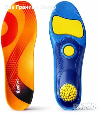 Нови Стелки с опора на свода – стабилизираща плоча, плантарен фасциит, пета