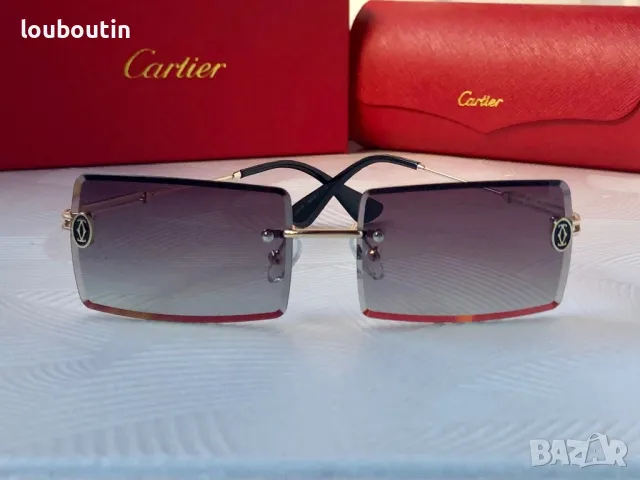 Cartier 2024 мъжки слънчеви очила дамски унисекс 3 цвята, снимка 15 - Слънчеви и диоптрични очила - 48008552