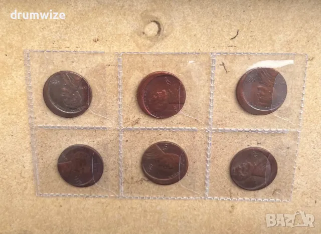 One Cent Error - 6 броя, снимка 2 - Нумизматика и бонистика - 49735289