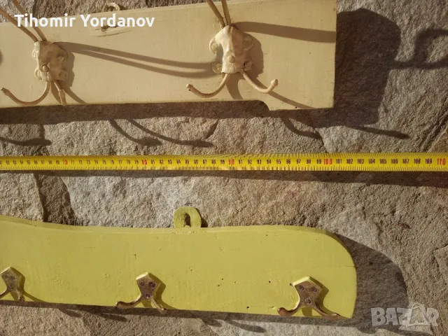 Дървени закачалки.-3 броя., снимка 12 - Антикварни и старинни предмети - 47881749